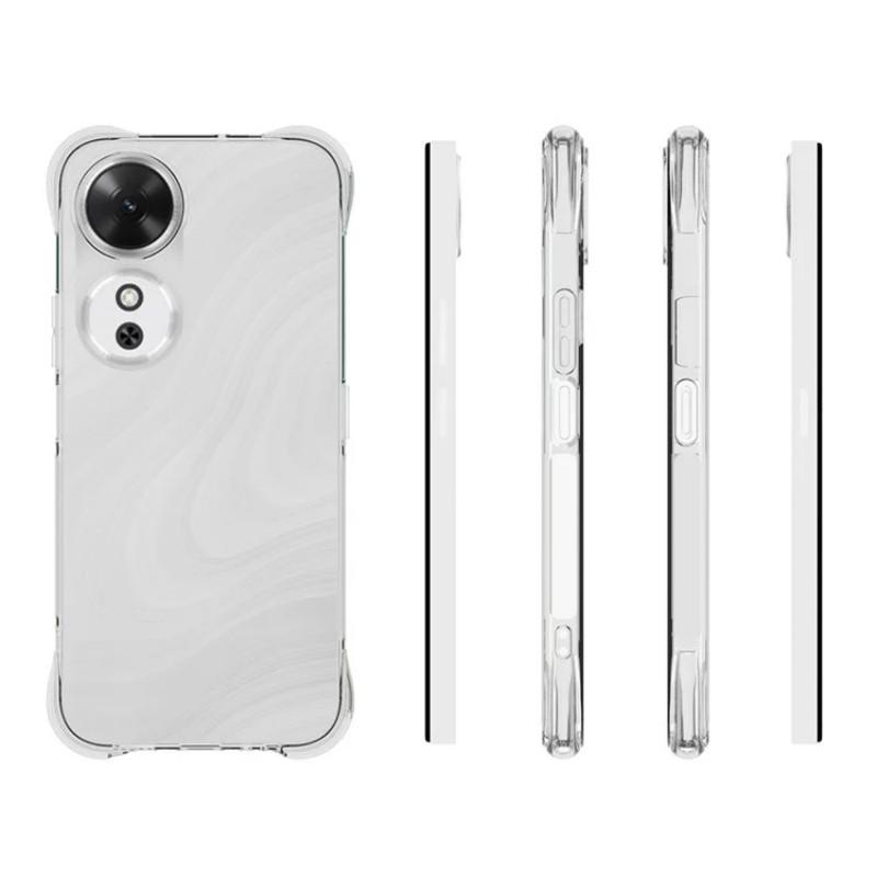 For Honor Play 60 5G Clear TPU Case WANLONFENG TM Series 2.0mm Phone Back Cover