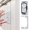 Wall Plate Spacers 5/10/15/20/30Pcs for Electrical Outlets, Galvanized Metal Device Leveling Plates Flush Fit Loose or Recessed Outlet Repair,
