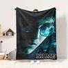 Custom Name Harry Potter Flannel Blanket Throw Blanket Soft Warm Sofa Bed home Decor Unique Gift