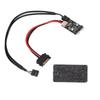 Compatibility 9PIN 1 To 2 USB Extension Cable with Power Cable Portable USB Extension Hub Dual USB Header PC Build