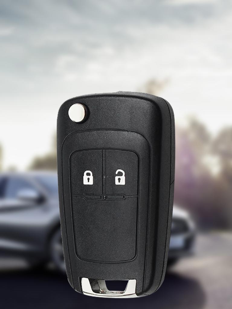 Dahai Flip Folding Remote Car Key Shell For Chevrolet Cruze Epica Lova Camaro Impala 2 3 4 5 Button Hu100 Blade Replacement
