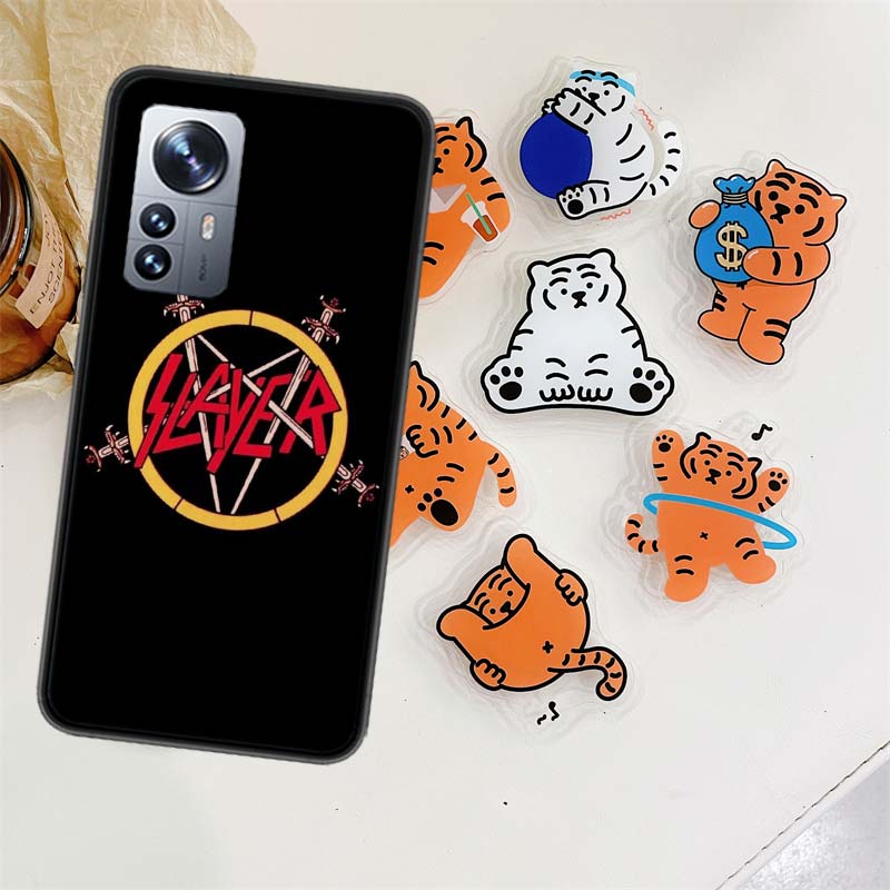 Slayer Heavy Metal Rock Band Phone Case For Xiaomi Poco X7 X6 M8 M7 M6 M4 M3 X4 Pro F7 Ultra M5S Mi 14 14T 15 15T 12T 10T Pro 12