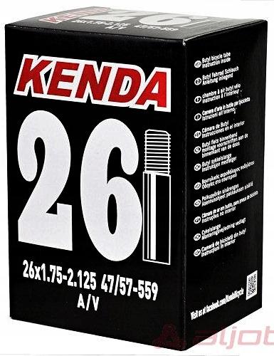 KENDA Inner Tube 26 x 1.75/1.95/2.0/2.125 AV 48mm long