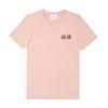 Maison Kitune Women Short Sleeve Tee Double Fox Head Patch 0172