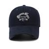 Embroidered Letter Baseball Cap Unisex Sunshade Soft Top Raked Cap Couple's Outdoor Cap