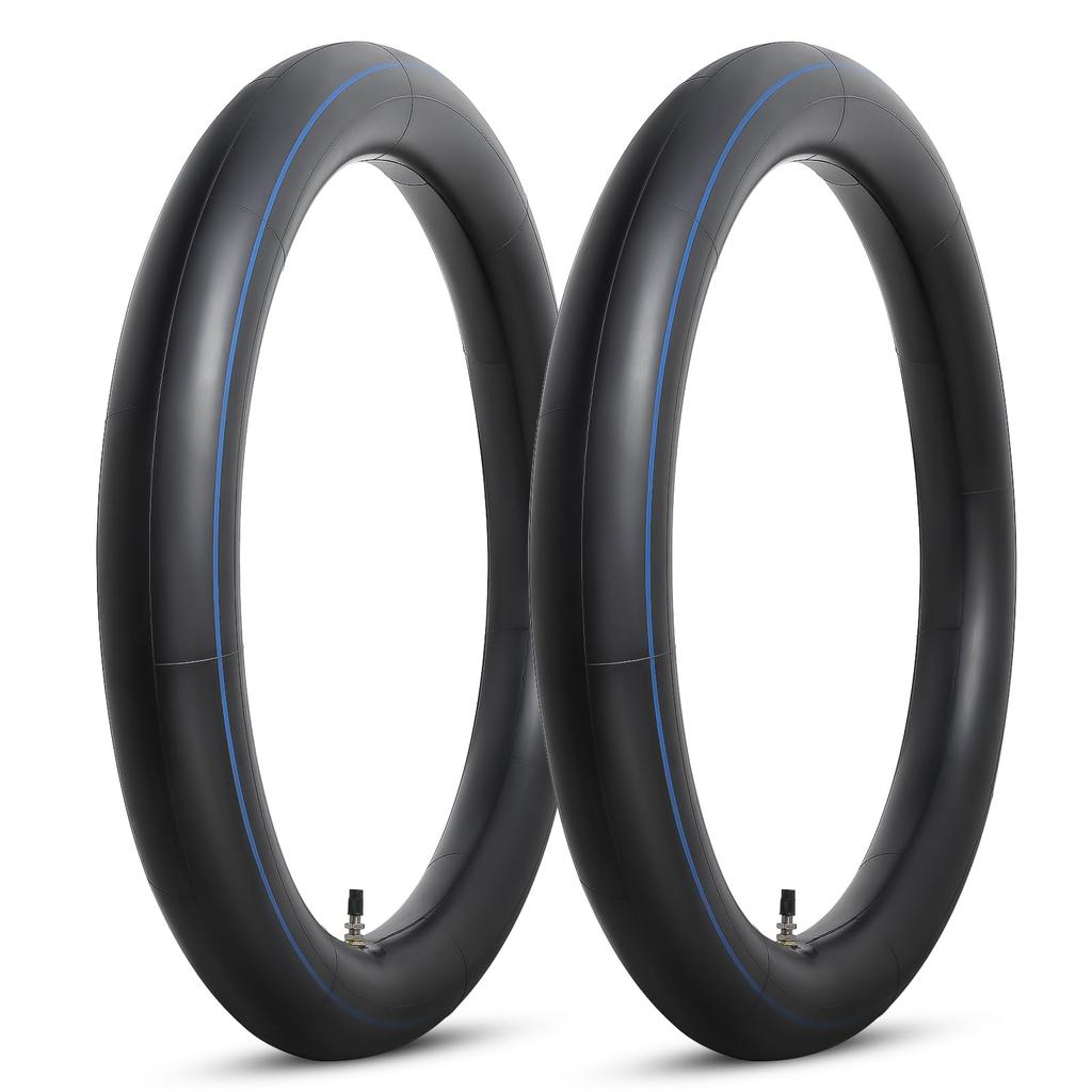 PaoWin Inner Thick with TR4 Inner Motorcycle Inner Tire Inner Motorcycle Tire Inner Moped Inner Tubes 2-Pack 2.75-19 Tubes, Wall, Heavy-Duty, Valve,