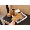 Vintage British Style Unisex Kids Non Slip Soft Sole Ankle Martin Boots