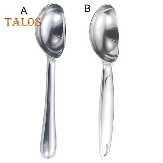 Cuchara Para Hielo De Acero Inoxidable, Forma De Bola De 6 Cm - Ideal Para Servir Y Moldear Hielo En Cócteles
