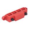 2Pcs 4 Terminal Power Distribution Block M8 Screw Bus Bar 250A  Automobile
