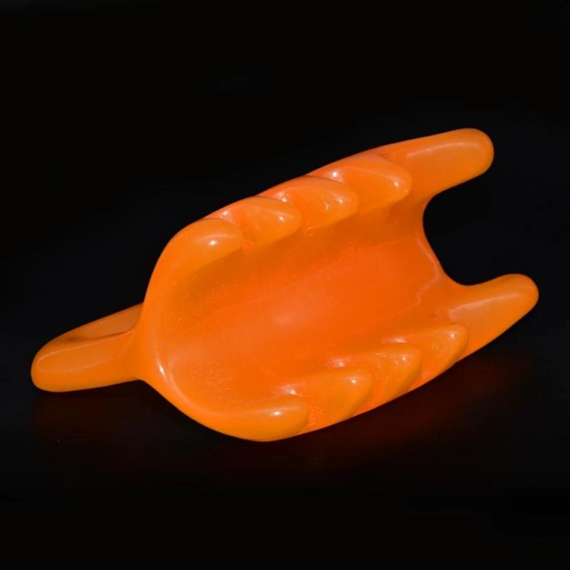 Natural Resin Multiple Trigger Points Massager Smooth Double Push Acupoint Meridian Health Massage