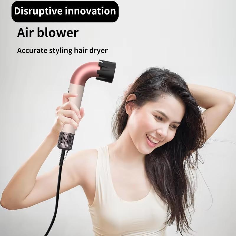 4 Nozzles Professional High Speed Ionic Hair Dryer 4 In 1 Supersonic Handheld Dryer Portable Negative Ion Hair Dryer