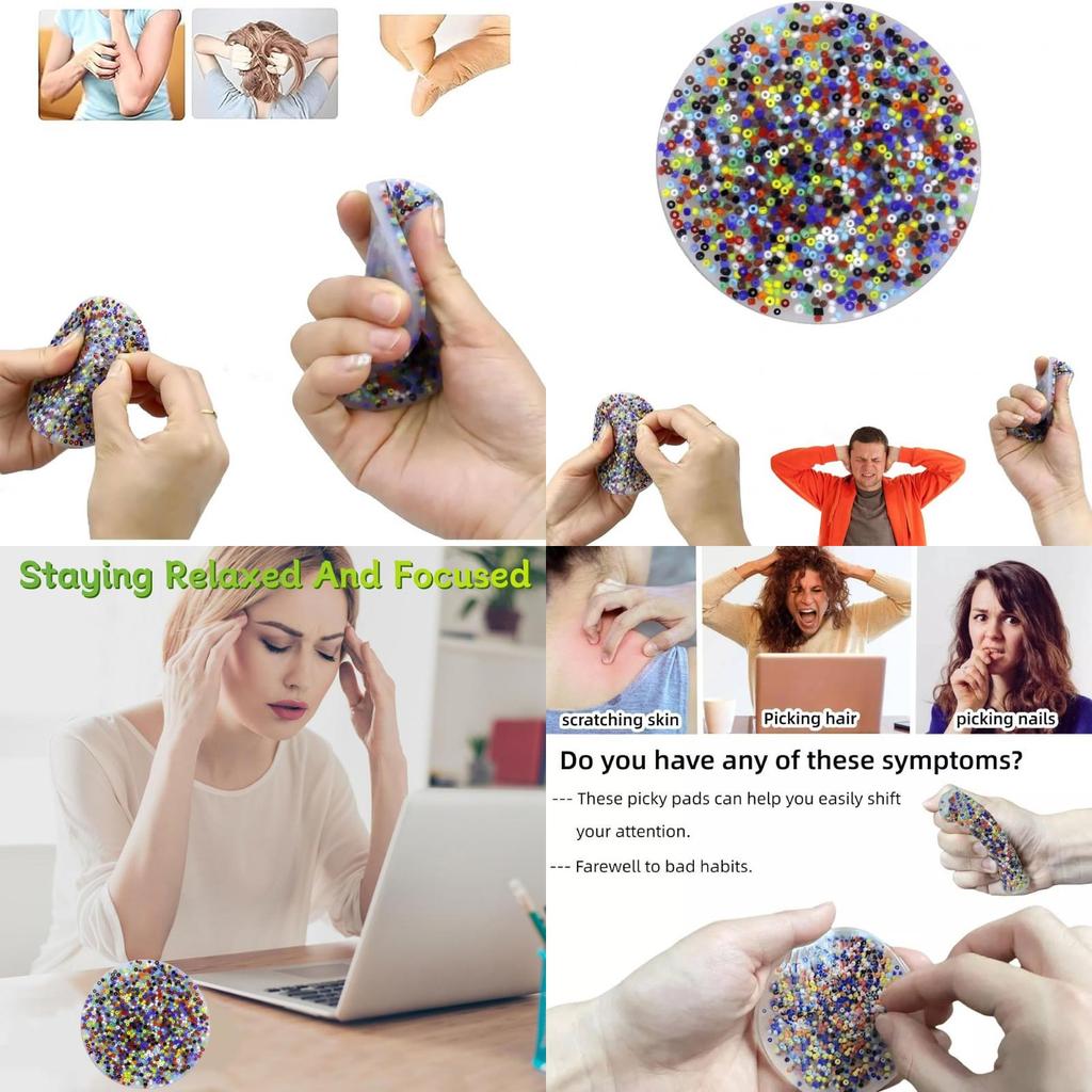 Versatile Skin Picking Fidget Toys Made Of Tpr For Calming Sensory Experience And Stress Reduction