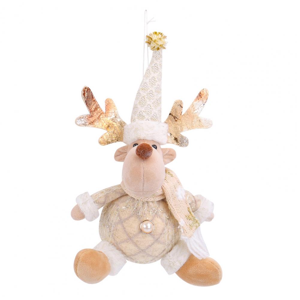 Christmas Tree Decoration Christmas Doll Ornament Festive Christmas Tree Doll Decorations with Lanyard for Home