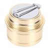 Alcohol Stove 140ML Stainless Steel Portable Liquid Alcohol Stove for Outdoor Camping Backpacking Hiking