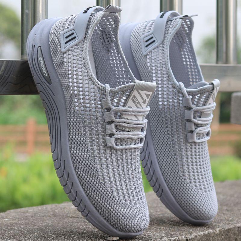 Mesh Shoes Summer New Models Soft Sole Soft Surface Walking Shoes Breathable Sports Shoes Durable