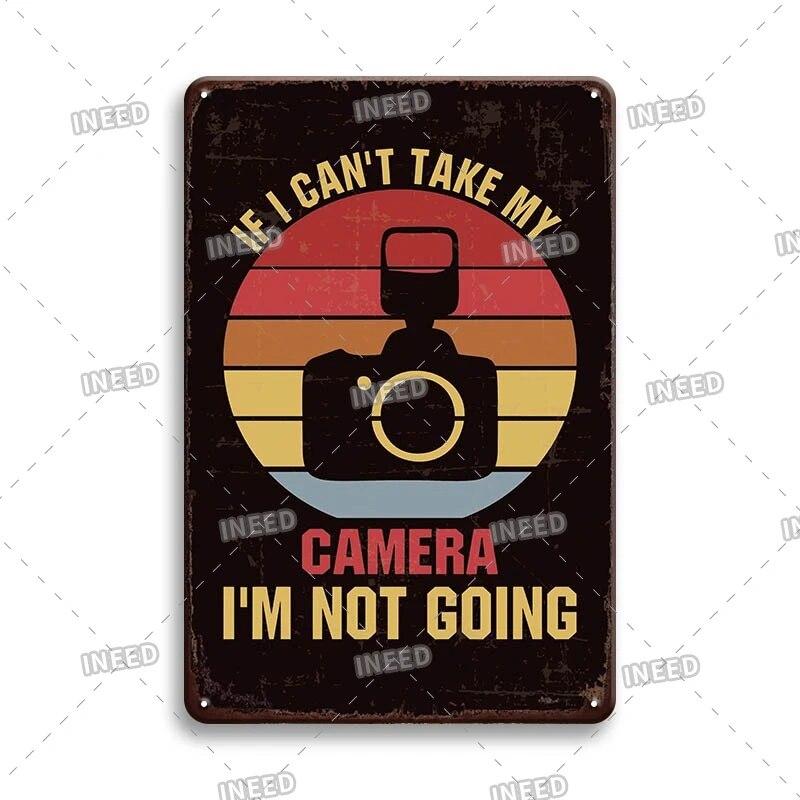 Funny Sentence Tin Sign Decorative Vintage Shabby Metal Sign Decor Metal Plate for Garage Man Cave Bar Pub Home Wall Decor