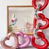 40 Inch Love Heart Aluminium Film Balloon Hollow Out Balloon Valentine's Days Wedding Birthday Party Decor Photo Props
