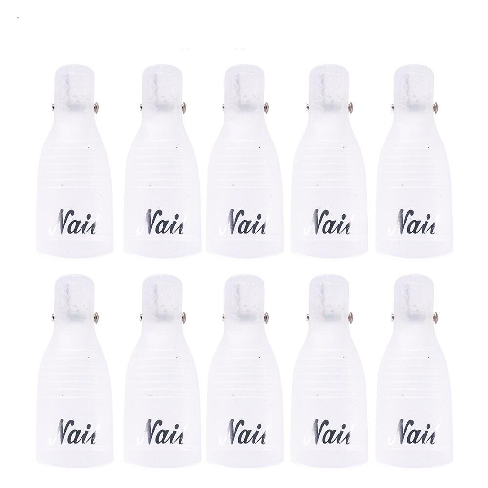 NN75 ACRYLIC GEL HYBRID REMOVAL CLIPS 10pcs