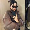 Down Cotton-padded Clothes for Women's Winter Short Cotton-padded Clothes, New Thickened Bread Clothes, Small Loose Cotton-padded Jackets.