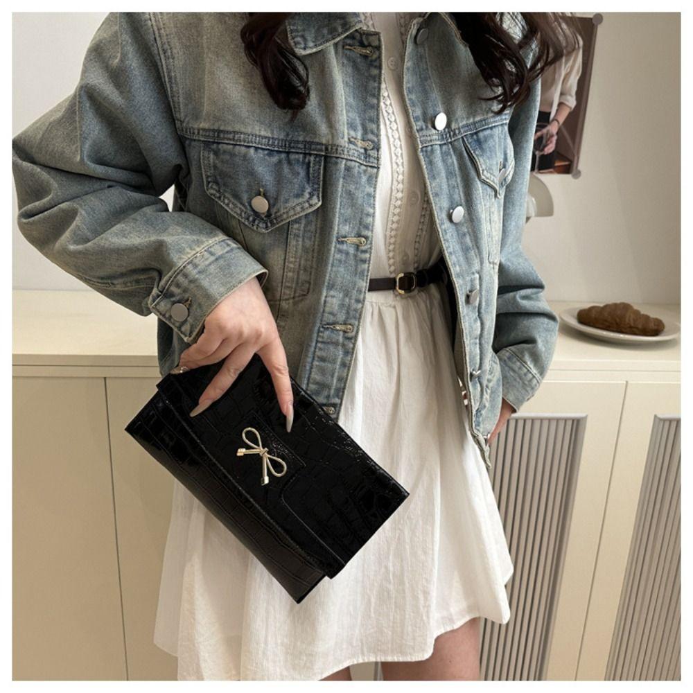 Wallet Bow Envelope Bag Handbag Evening Banquet Bag Casual Ladies Clutch Bag Women