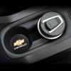 2 ks podložka pod hrnek z uhlíkových vláken do slotu na vodu v autě, protiskluzová, pro Chevrolet Cruze Sonic Silverado Trax Camaro Captiva Equinox Trailblazer SS