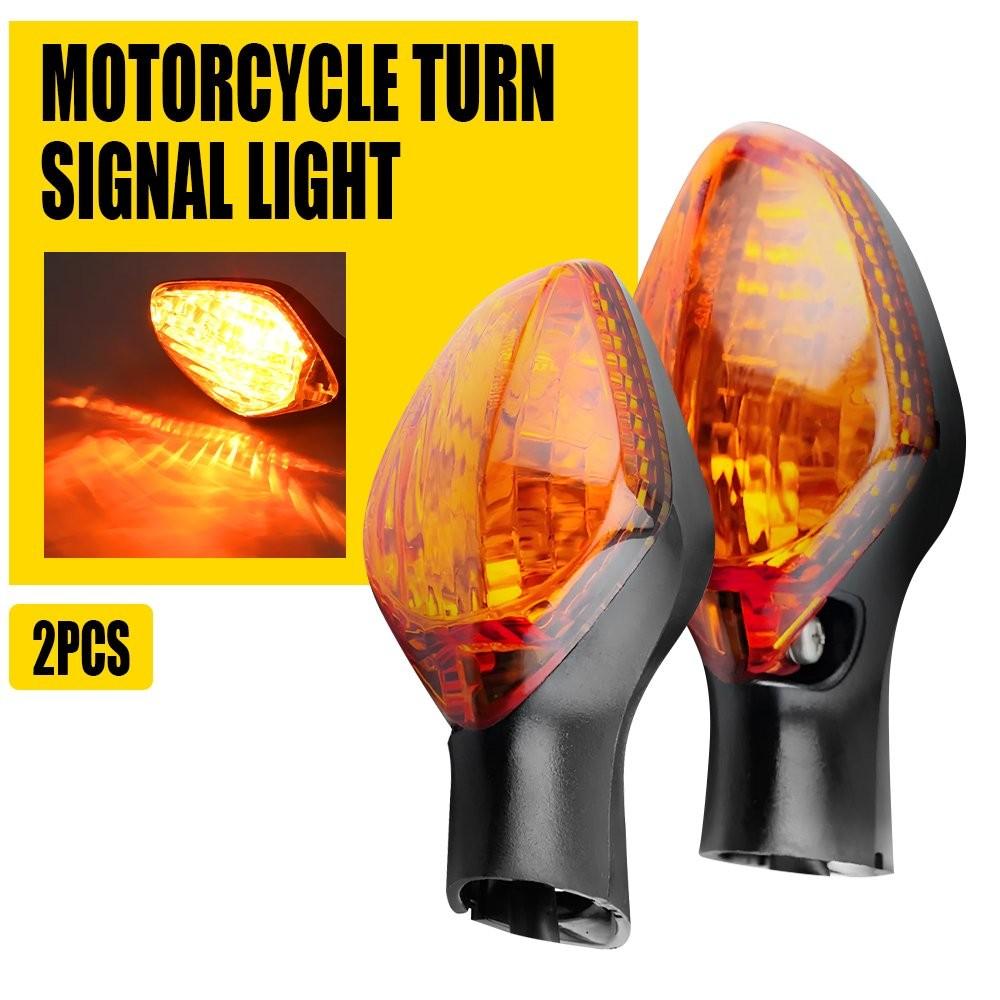 2X Front/Rear Turn Signal Lights For Honda NC700S NC700X DCT 2012-2017 Amber