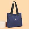 Leisure Large Capacity Single Shoulder Tote Bag, Simple and Versatile Multi Pocket Handbag, Suitable for Commuting Armpit Bags