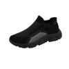 Mens Slip On Walking Shoes Non Slip Breathable Lightweight Athletic Tennis Running Shoes for Gym Travel Jogging