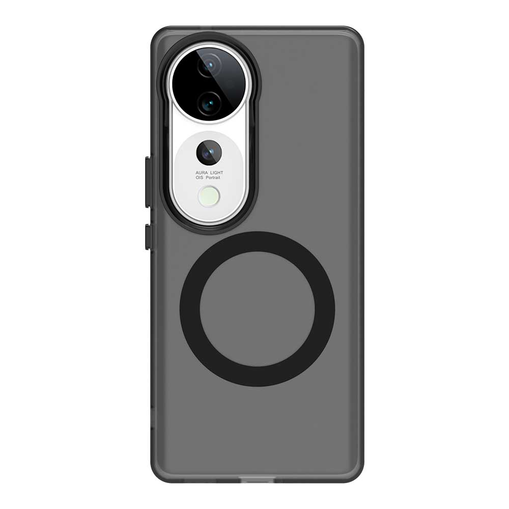 Magsafe Matte Phone Case For Vivo V40 V40 Pro 5G Magnetic Wireless Charging For Vivo S19 S19 Pro Shockproof Back Cover