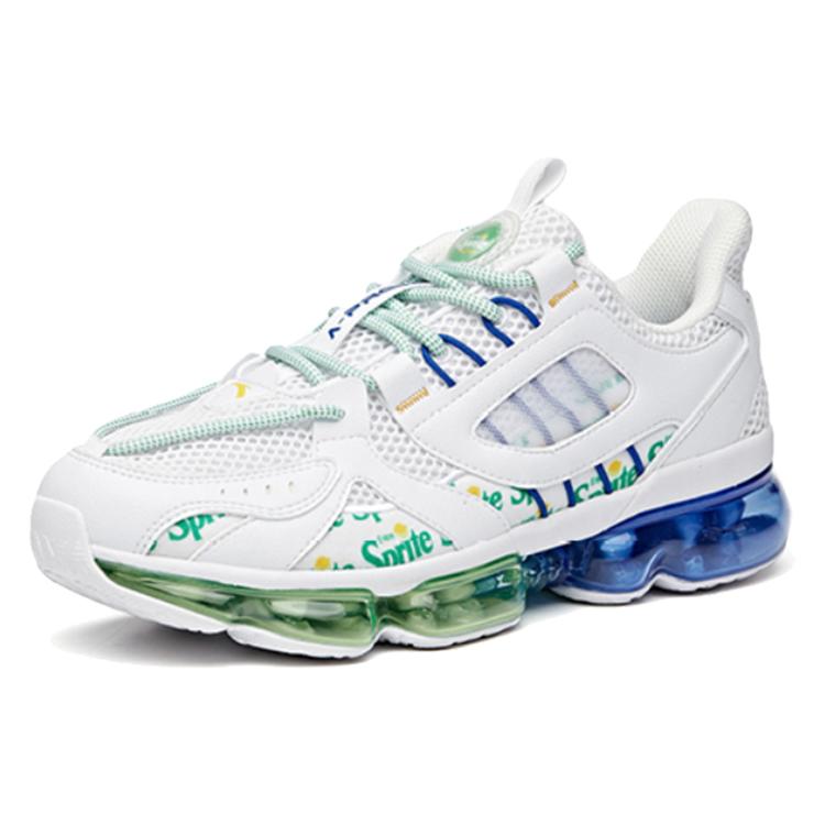 New ANTA X Sprite Running Series Sneakers 'White Green Blue' 912025504-8