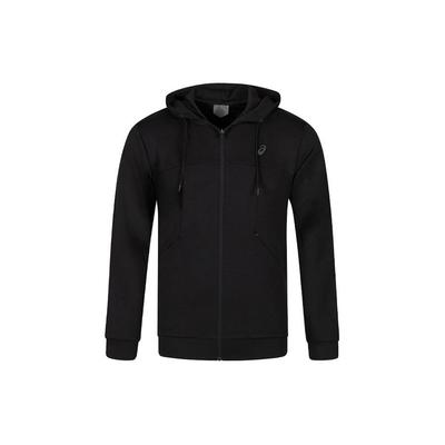 Solid Color Casual Zip-Up Hooded Long Sleeve Jacket Men Jackets Black 2031E426-001