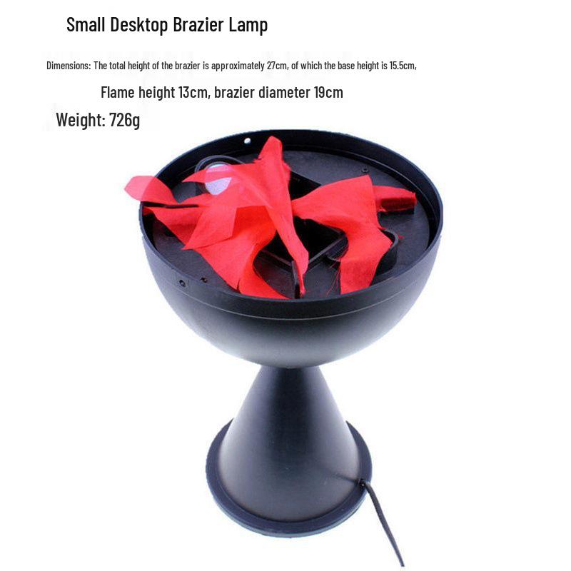 Halloween LED Flame Lamp - Stage, Wedding & Haunted House Decoration | Fake Fire Pit