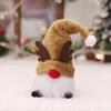 Cross-border Christmas Light-up Cartoon Doll Ornament