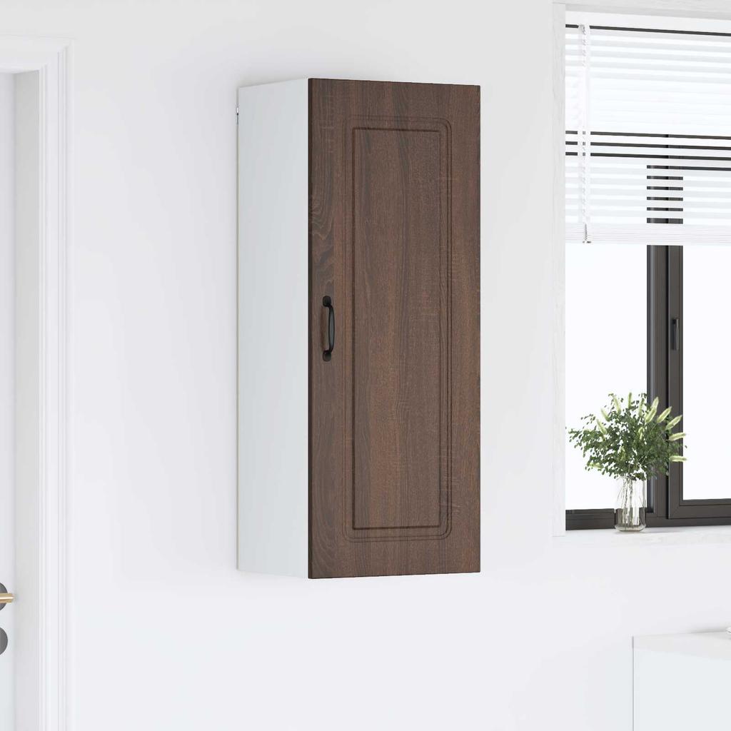 Dishwasher Front Panel Kalmar Brown Oak Effect 40 X 31 X 100 Cm
