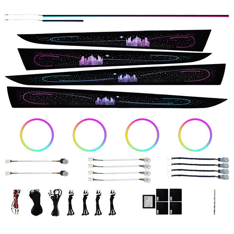 Honda Fit Interior Ambient Flowing Decorative Light Kit