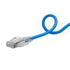 SANWA SUPPLY Category 7 LAN Cable (Slim, Flexible, Anti-Snatch Connector, 2m, Blue) KB-SL7YS-02BL