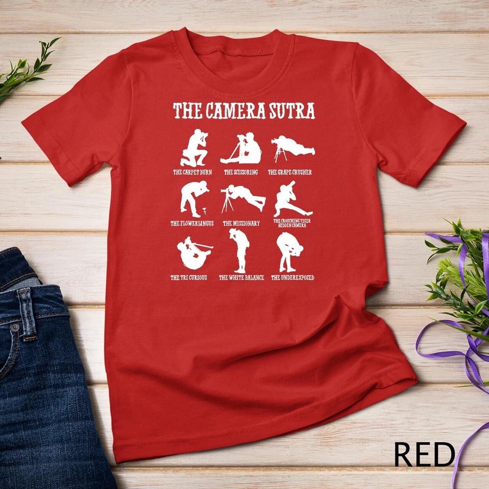The Camera Sutra Photo Photographer Photography Gift T-Shirt Unisex T-shirt 12 2XL