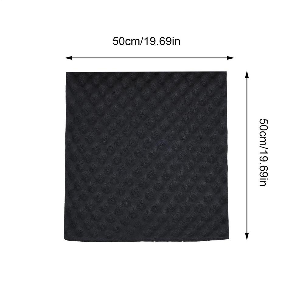 0,5m 1m 2m Samolepicí protihluková a tepelně izolační rohož do auta pro kapotu, dveře, střechu