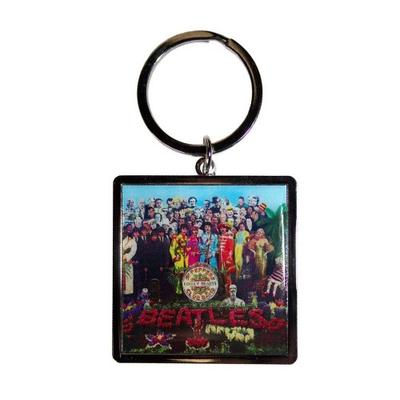 Llavero con foto impresa del álbum Sgt Pepper