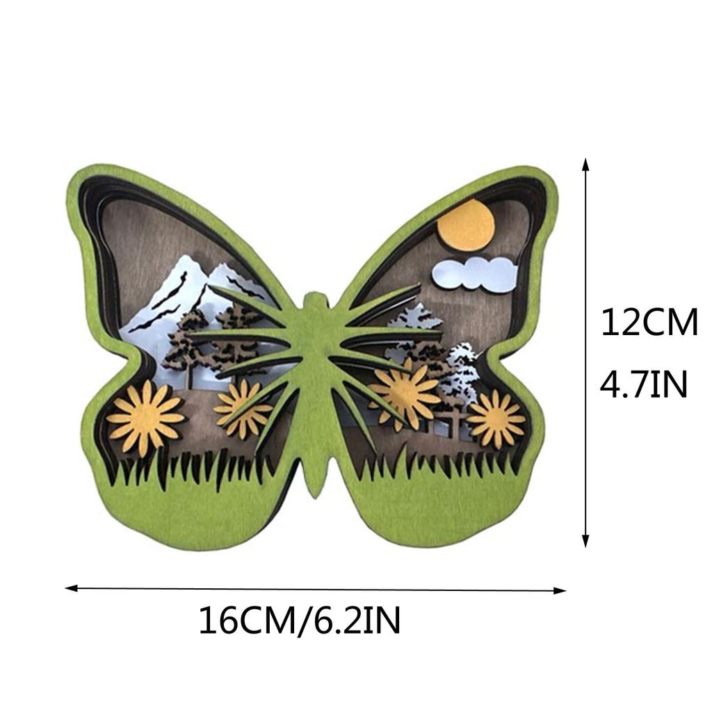 Easter 3D Animals Crafts Statue Wooden Creative Forest Animals Decor Hand Carved Creative Silhouette Home Decor Sculptures