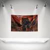 D-dismember Flag Rock Music Band Banner HD Printing Tapestry Exhibition, Music Band Fans, Garage Decor