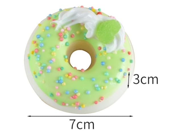 Speed Mao Köstlicher Donut Lebensmittel Set mit 6 Mustern,