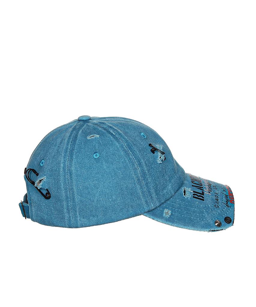 BLACKBLOND Vividi Ript Custom Vintage Clash Pigment Cap (Ocean Blue)