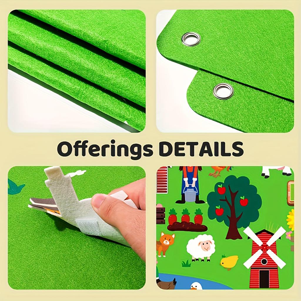 Farm Animal Storyboard Children's Puzzle Toy