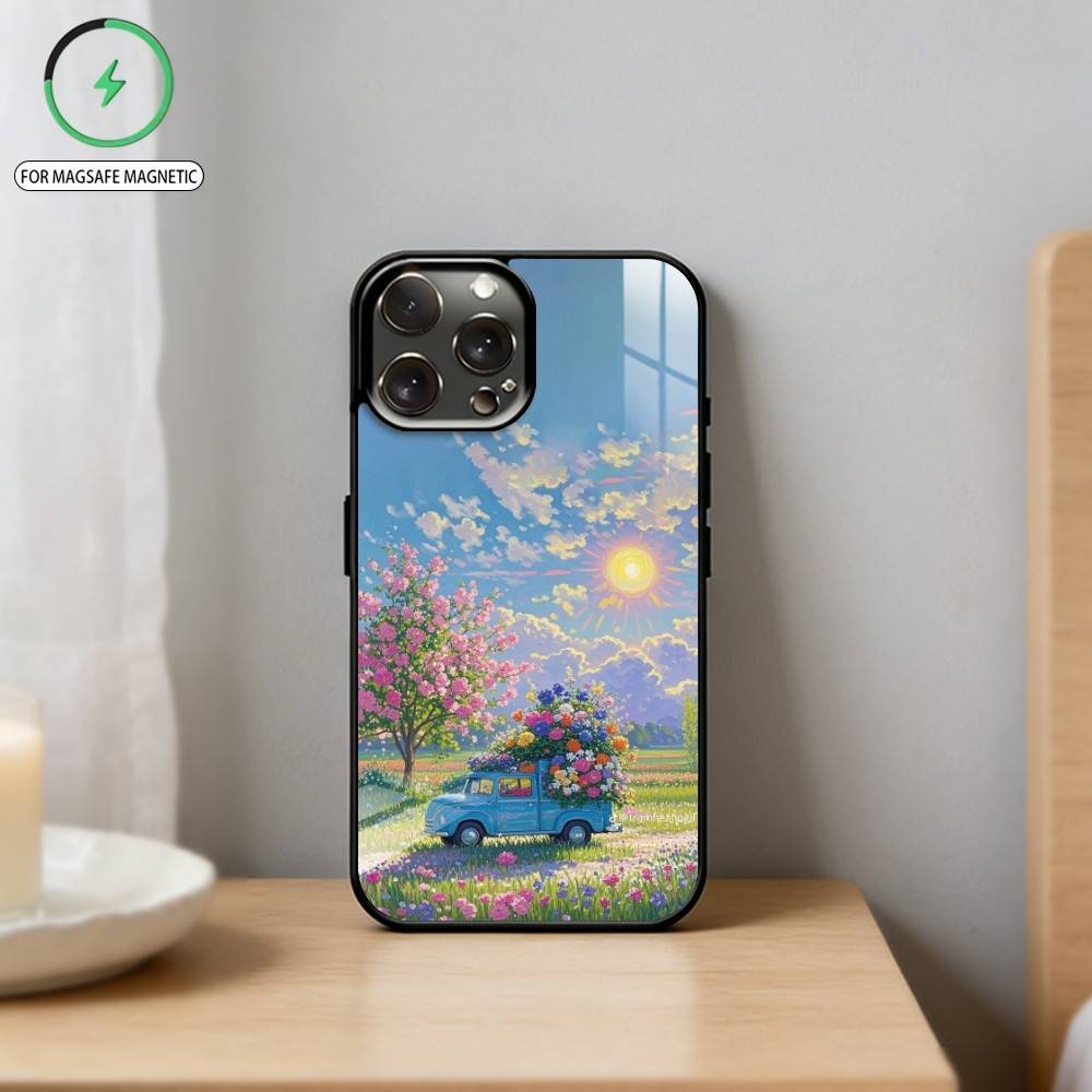 C-Cars and Distances   Phone Case For iPhone17,16,15,14,13,12,11 Plus,Pro Max Magnetic For Magsafe Wireless Charging
