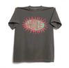 2026 Summer Retro Womens Hole Band Print TShirt Unisex Cotton and Breathable Short Sleeve Oversized Loose Casual
