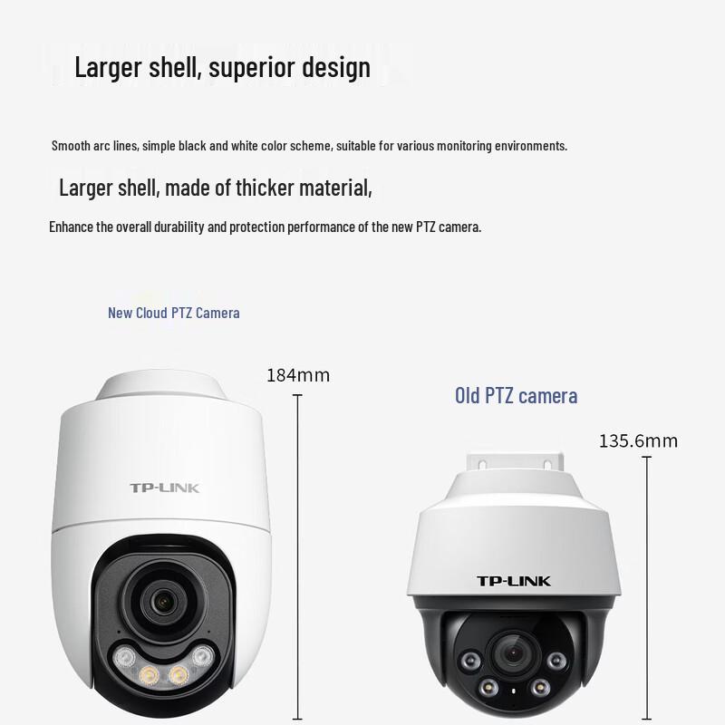 TP-LINK 6MP Full Color Outdoor PTZ Security Camera CN plug (adapter included)