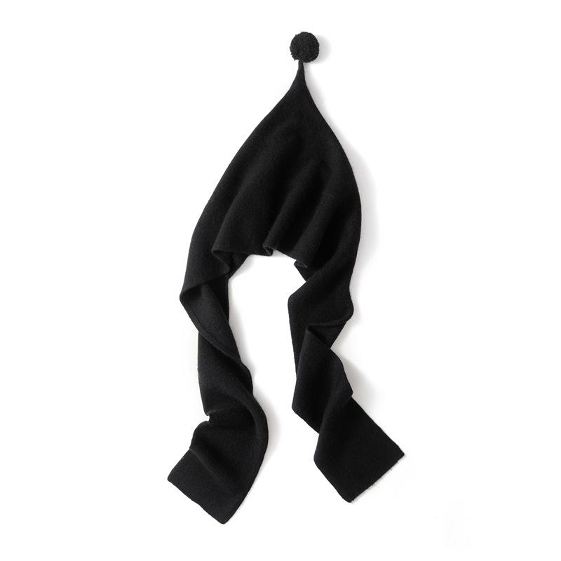 Women's Cashmere Knit Hat & Scarf Set - Stylish, Versatile, Warm Neck Protection Accessory