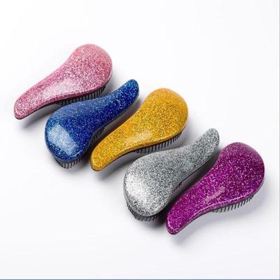 Glitter Massage Comb Hair Brush High Quality Air Cushion Comb Cartoon Children Cute Hairdressing Comb Small Size Hair Care Comb