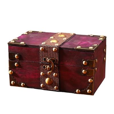 Antik Stil Handgefertigte Holz Aufbewahrungsbox Für Schmuck Organizer Und Heimdekoration Dekorative Schatulle